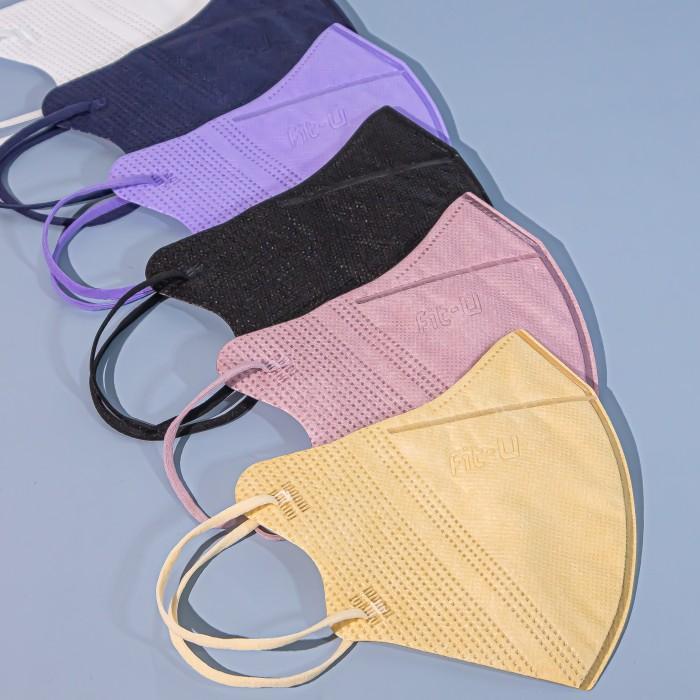 Fit-U Mask Duckbill Box Mix Colour Isi 50Pcs