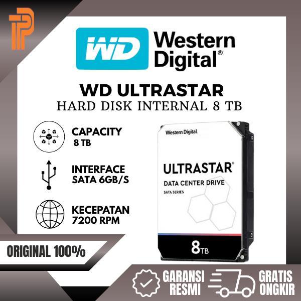 WD Ultrastar 8TB Enterprise HDD Server 3.5"