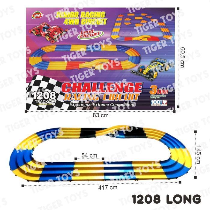 JALUR TAMIYA 3JALUR TRACK TAMIYA 3WAY LONG TAMIYA ARENA RACING CIRCUIT LONG STANDARD TAMIYA TRACK