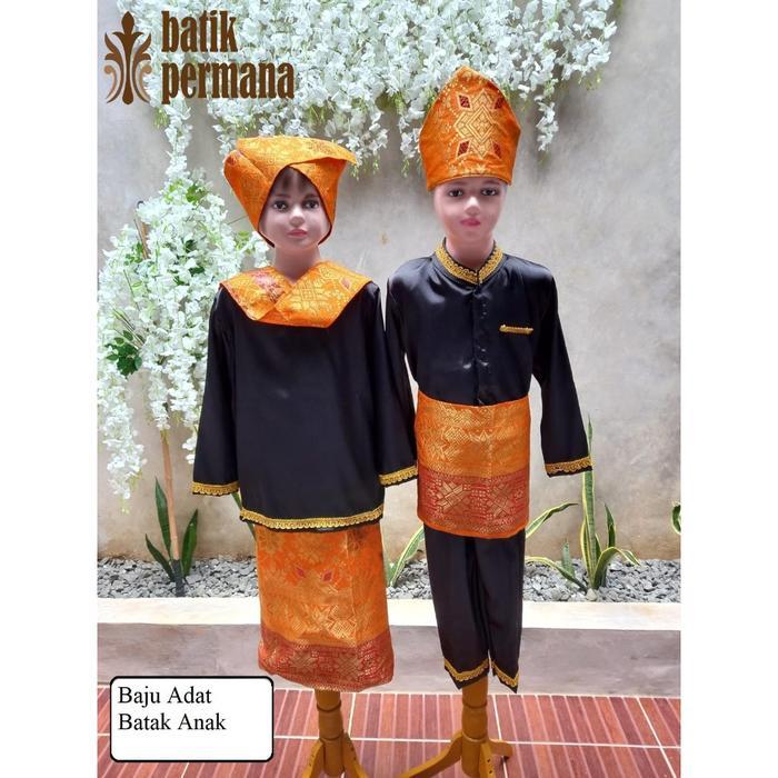 READY Terlaris Baju Adat Batak Anak Anak Model Songket Promo Murah