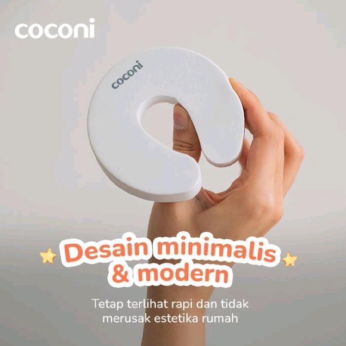 COCONI Finger Pinch Grd - lan Pintu Pengaman Pintu Anti Jepit Jari untuk Anak