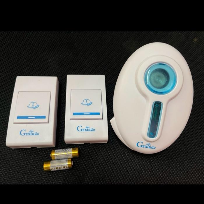 Bel pintu rumah remote. bell wireless. Gaxindo