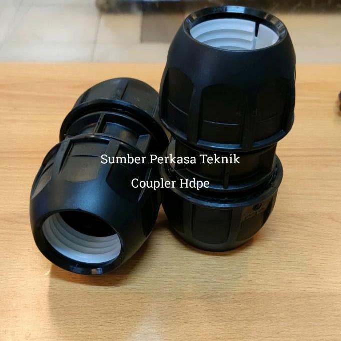 Coupler Pipa Hdpe / Socket Hdpe 4" Inch / 110Mm