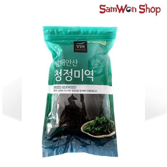 

TERMURAH DAESANG MIYEOK RUMPUT LAUT KERING 100 GR - CHUNG JUNG ONE SEAWEED N READY STOCK