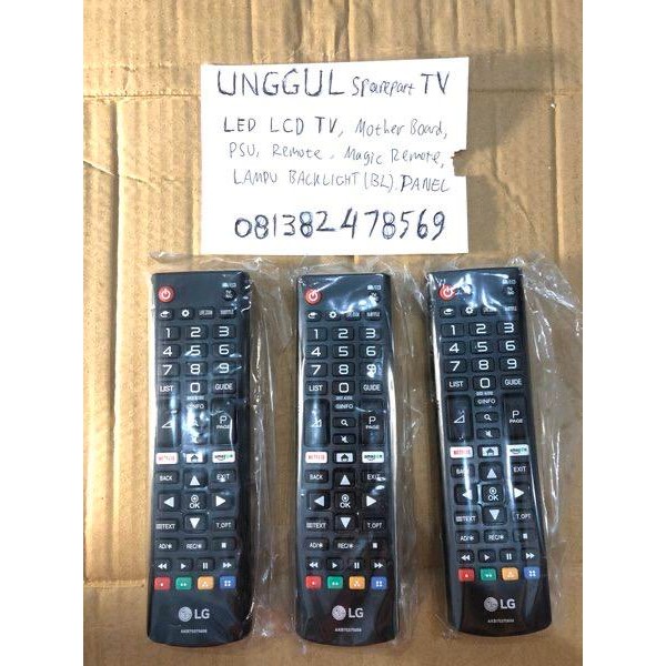 Remot SMART TV LG - Remote TV LG - Remot TV LG - Remote LG Ori