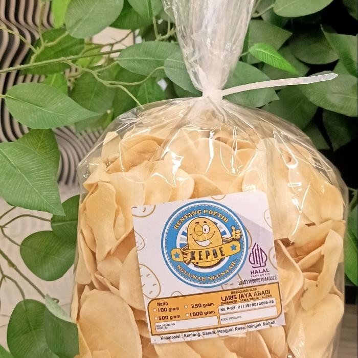 

KERIPIK KENTANG KEPOE 250G - MAKANAN RINGAN - FOOD CAMILAN CEMILAN KRIPIK SNAK