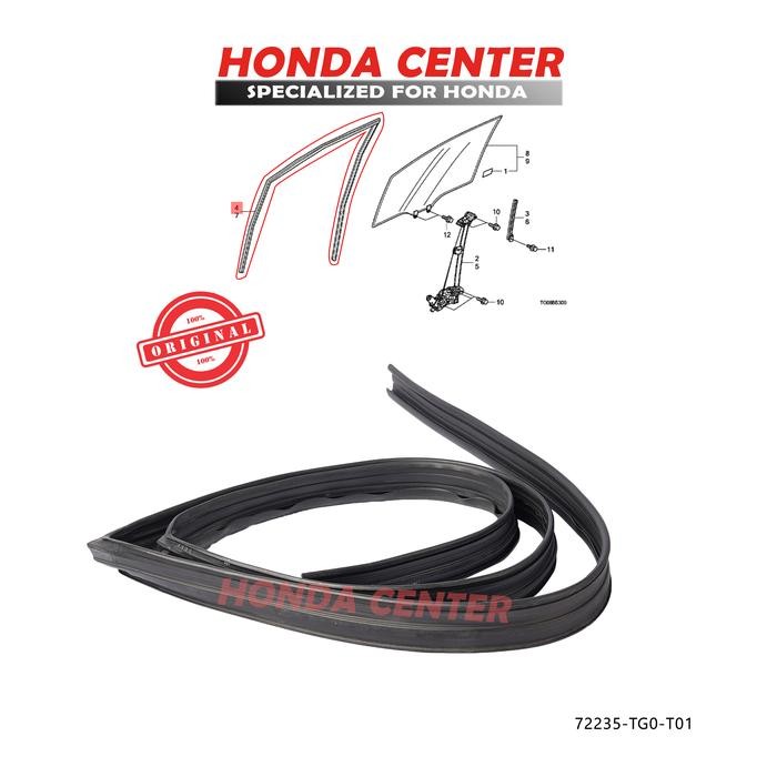 Jual Karet Rel Kaca Runchannel Jazz Ge8 2008 2009 2010 2011 2012 2013 2014