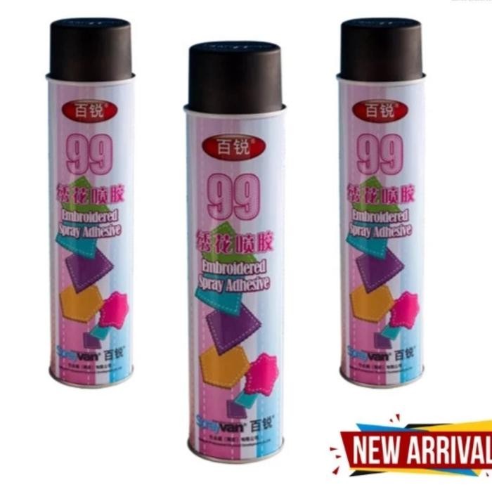 

SPRAYVAN 99 LEM SEMPROT SUPER SPRAY ADHESIVE EMBROIDERY SPRAY ADHESIVE