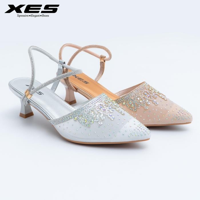 Patris Indo - Xes 821-48 / Sepatu Sandal Pesta Wanita Heels Sendal / Heels Lebaran