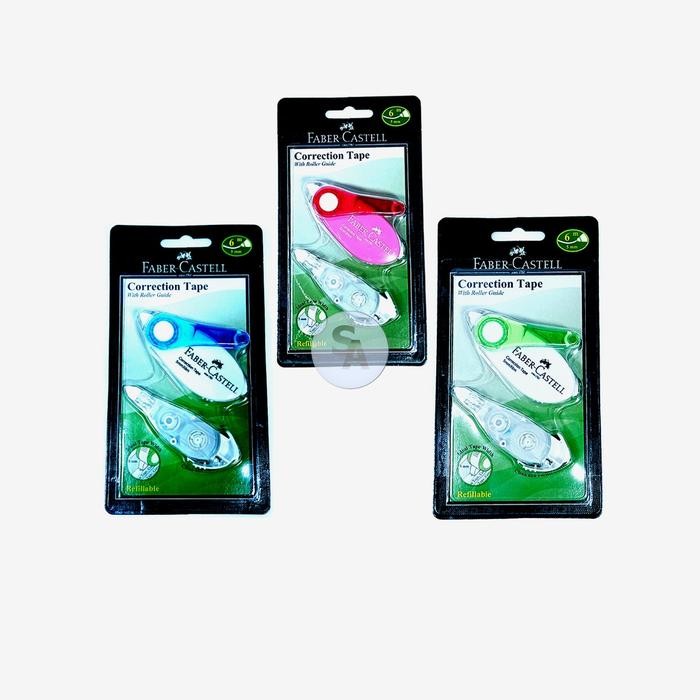 

FABER CASTELL Correction Tape SR-506 6m x 5mm - Per Pcs