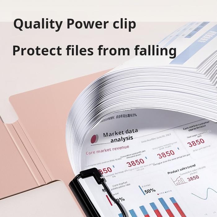 

Deli Alat Tulis Papan Klip PE11X untuk Kertas A4 dengan Desain Sudut Bulat - Stationery