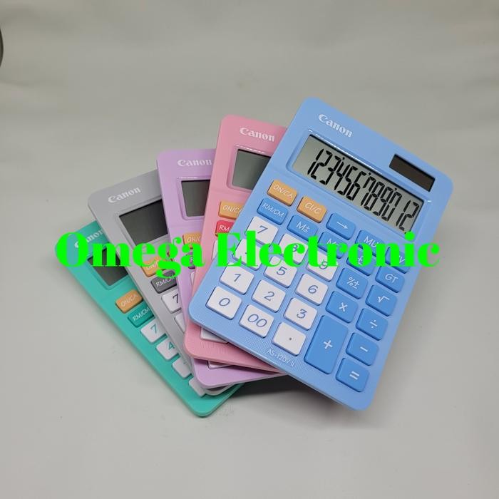 

Canon Desktop Calculator AS-120V - Kalkulator Meja Warna AS 120 V
