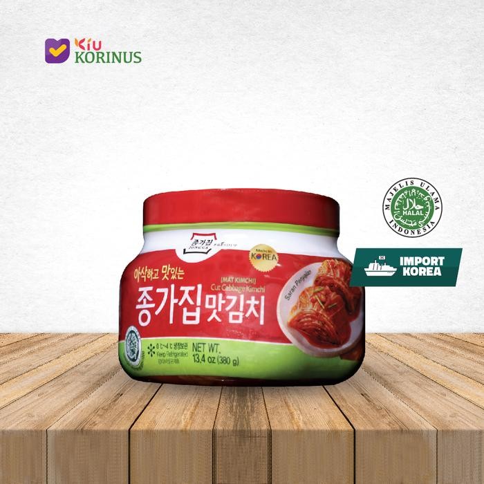 

Pilihan- K - Jongga Jib Mat Kimchi 380G / Mat Kimchi / Kimchi Pedas Halal