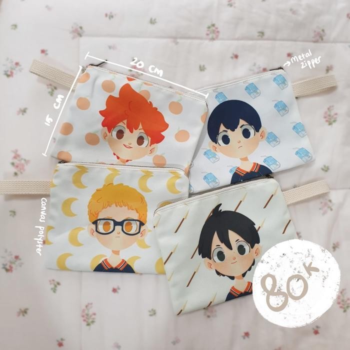 

HAIKYUU POUCH - KARASUNO FIRST'S YEARS