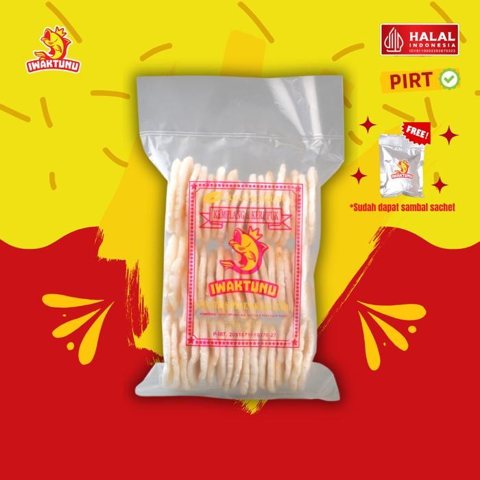 

TERLARIS Iwaktunu Kemplang Ikan Gabus Khas Palembang 350gr Makanan Khas Palembang Food Snacks