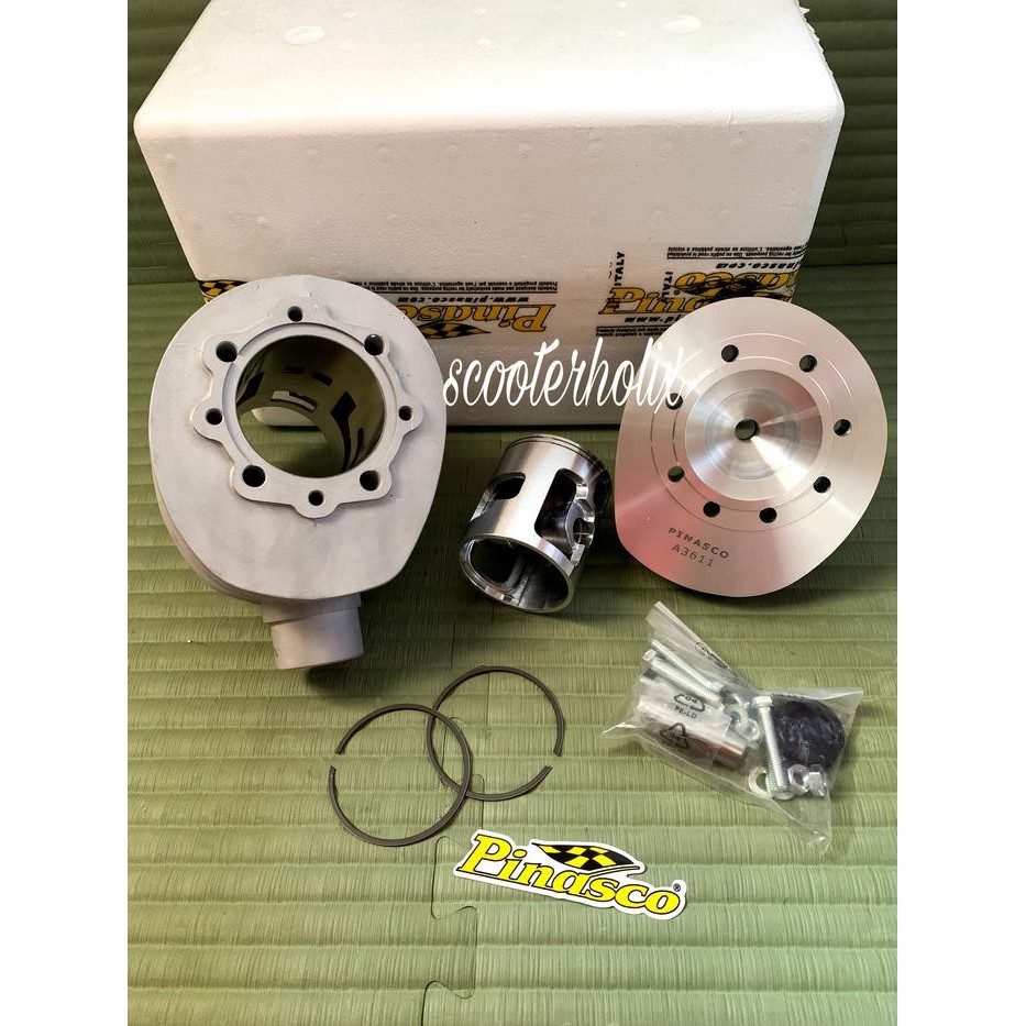 Terhemat Blok Set Pinasco Sport 225Cc Utk Vespa Px Excel 200 Spartan Dkk Terlariss 