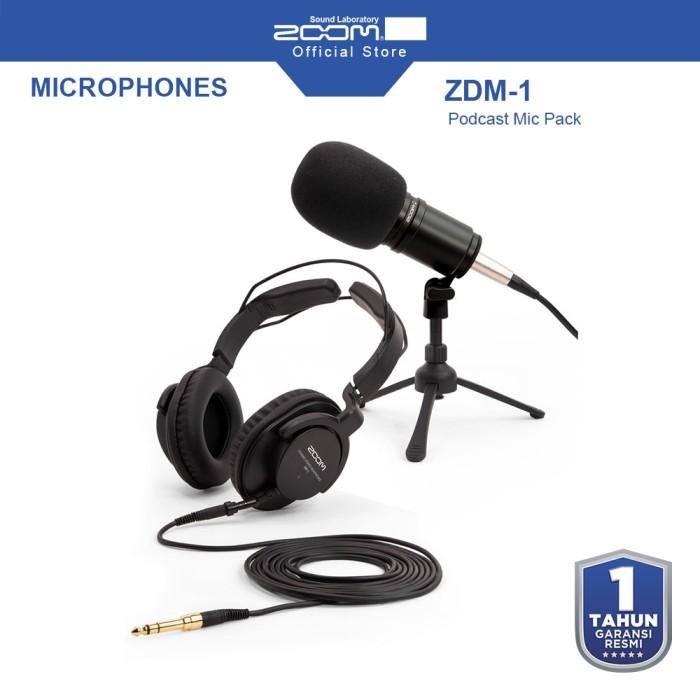 Zoom ZDM-1 Podcast Mic Pack