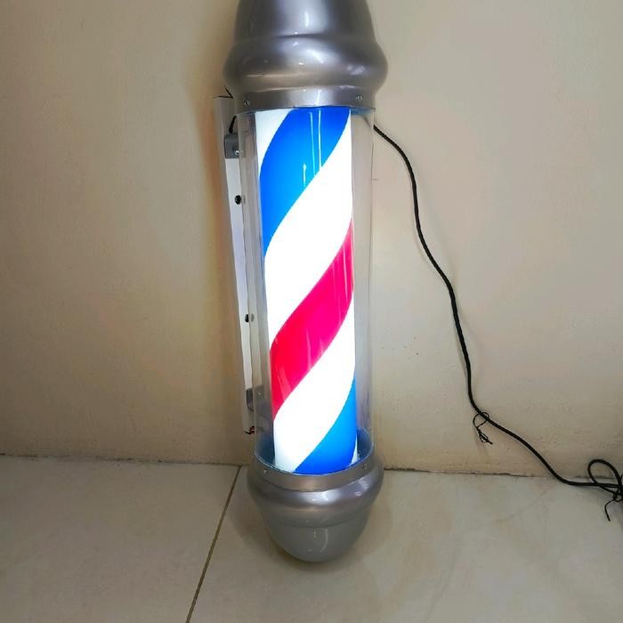 

barberpole 60x13 silver glossy