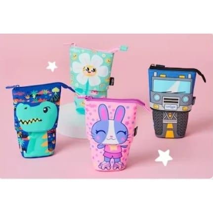 

Sale Smiggle Pencil Case Stand Junior Movin/Chase, Skye, Truck, Bunny/Gift