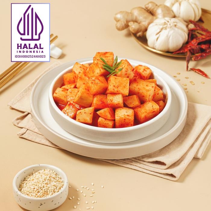 

Adv - Kimchi Lobak Kkagdugi 250Gram