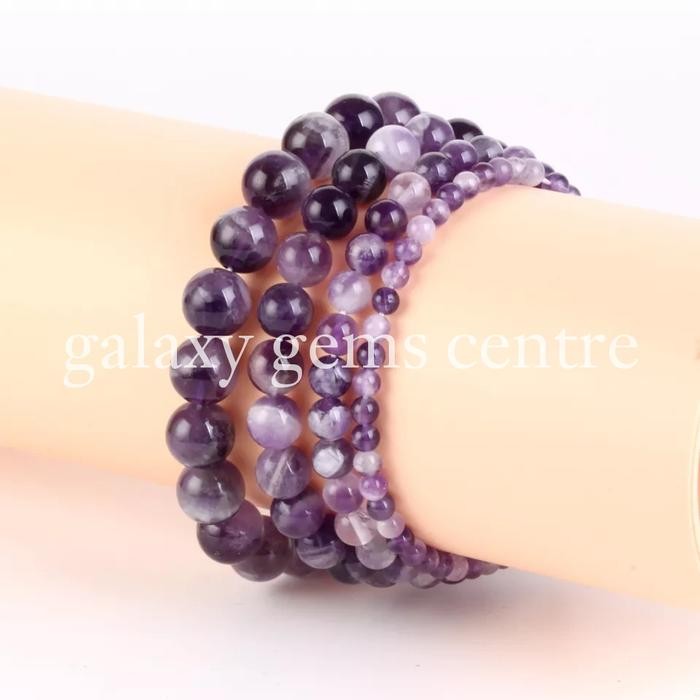 Pilihan- Gelang Pria Wanita Dream Amethyst Kecubung Original