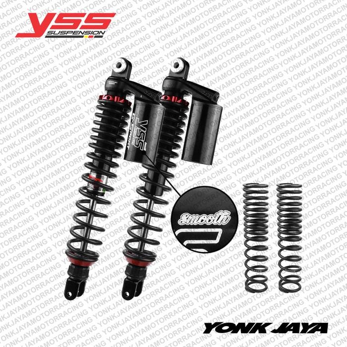 SHOCK YSS G-SPORT BLACK SERIES TG302-395TR 395MM BLACK/BLACK/BLACK ADV 160