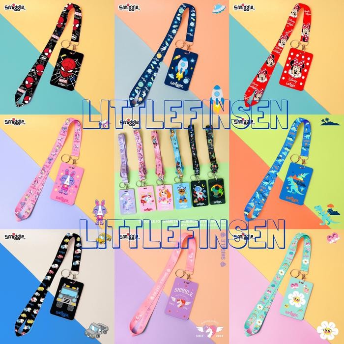 

HOT SALE Smiggle id card lanyard/smiggle name tag+tali/smiggle name tag