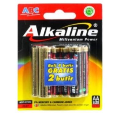 Pilihan- Baterai Aaa Alkaline Isi 6 Pcs & Baterai Aa Alkaline Isi 6Pcs