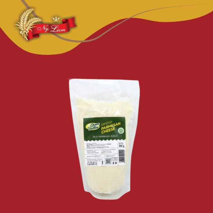 

Pilihan- Green Valley Grated Parmesan Cheese / Keju Parmesan Bubuk 200 Gram