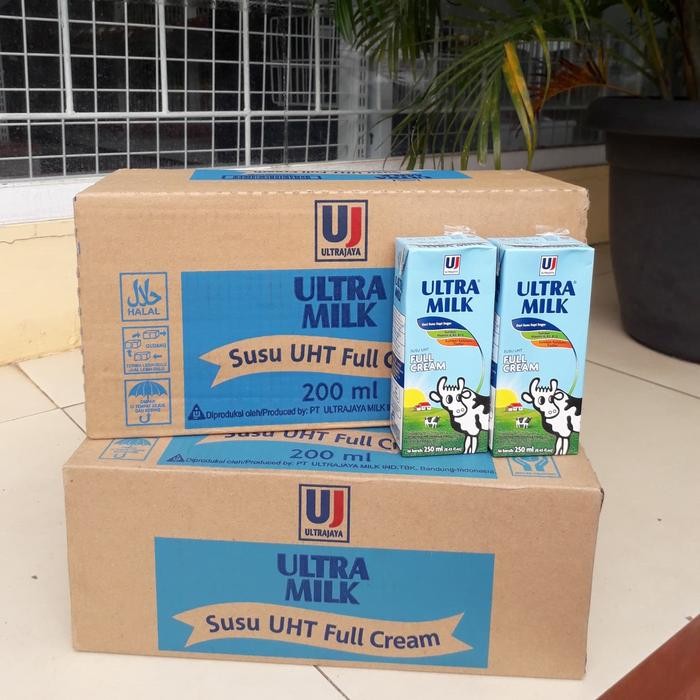 

Pilihan- Susu Ultra Milk Rasa Full Cream Ukuran 200 Ml Isi 24 Pcs