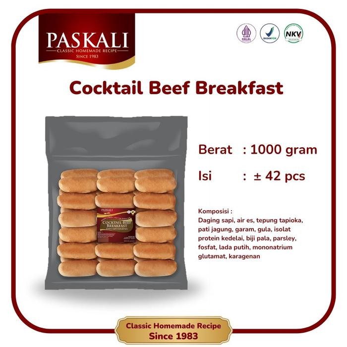 

Pilihan- Cocktail Beef Breakfast Paskali 1000 Gram Isi 42 Pcs