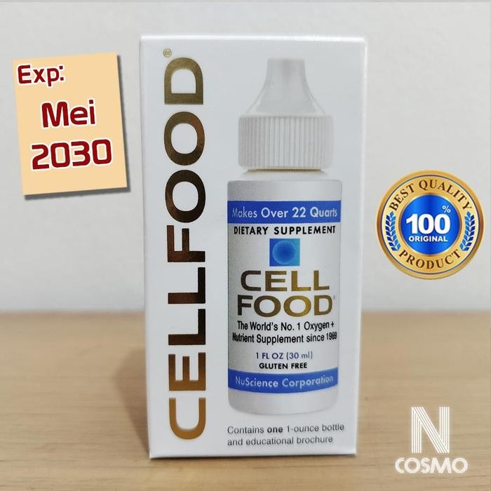 Cellfood NuScience USA 30 ml Liquid Concentrate Cell Food Boost Oxygen Cell Food