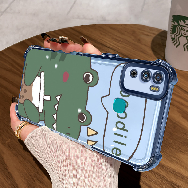 Casing Hp untuk Infinix Hot 9 Play Hot 10 Play Hot 11 Play Case Silikon Casing Semoga Sukses Hiu Bua