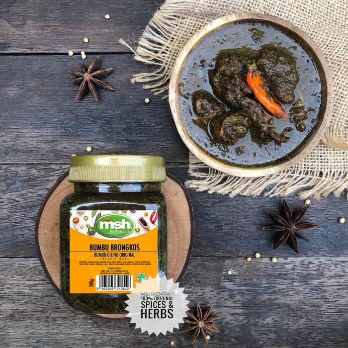 

Stok Baru Bumbu Brongkos Daging