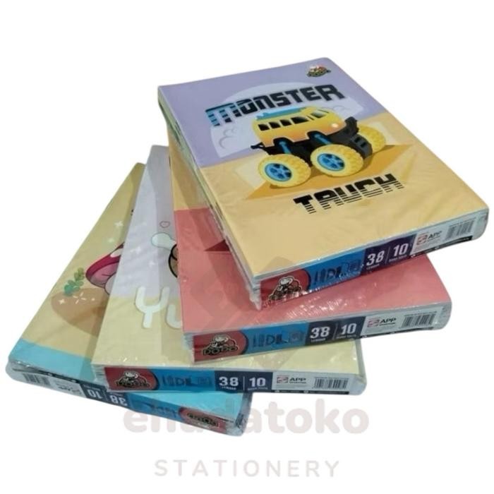 

New 10 pcs Buku Tulis Dodo By Sidu 38 Lembar / 1 pack Buku Dodo 38 Murah