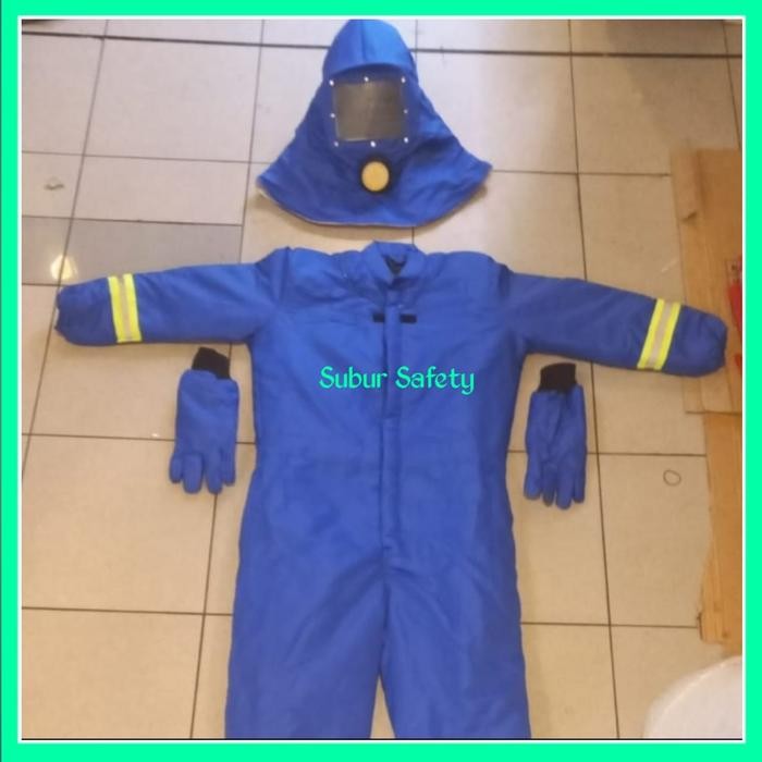 Baju Lebah / Baju Pelindung Anti Lebah Biru