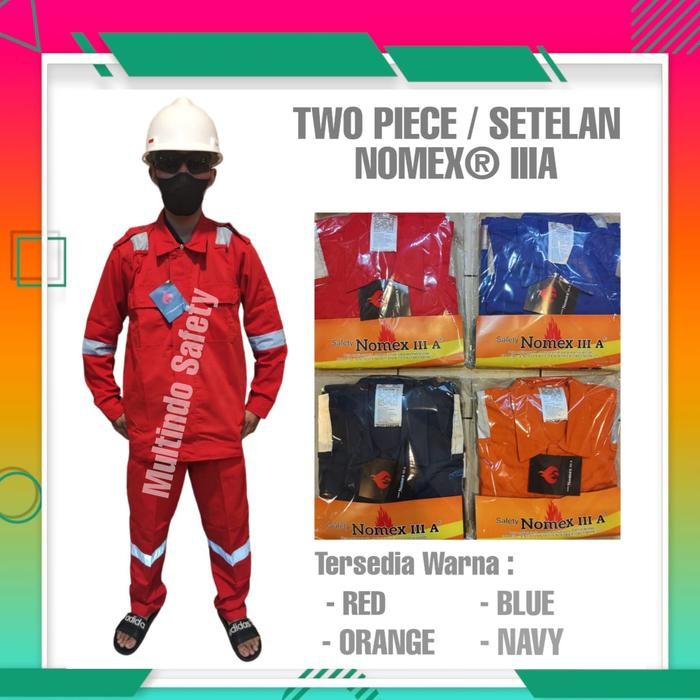 Setelan Nomex IIIA / Two Piece Nomex IIIA Original Safety Nomex