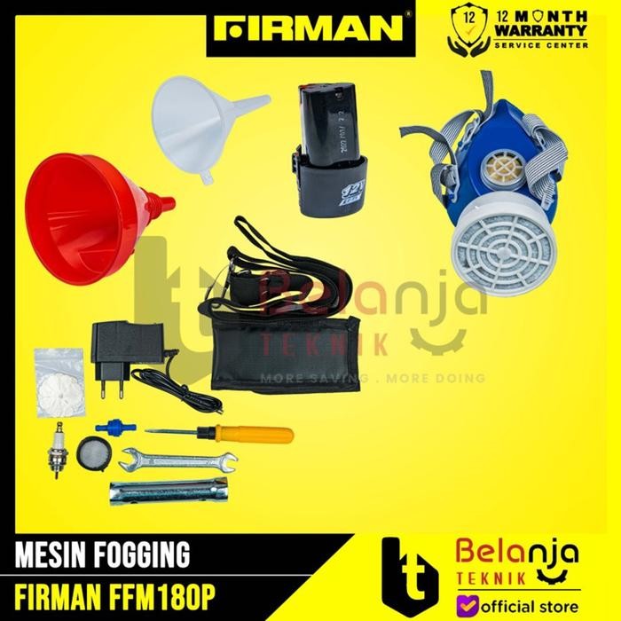Mesin Fogging Bensin Firman Ffm 180P Mesin Pengasapan Semprot Nyamuk Ffm180P Gasoline Fogger Ffm 180