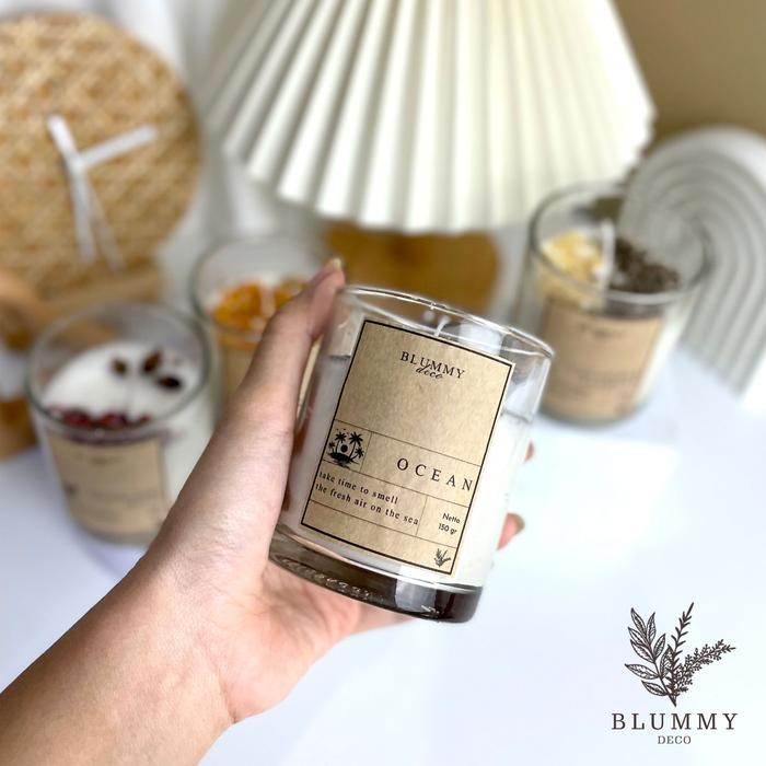 [150gr] Lilin Aromaterapi - Scented Candle - Lilin Aromatherapy - Lilin Souvenir Lilin Lilin Wangi