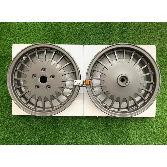 Velg Zeus Original Vrossi Grey Matte Ring 12 Untuk Vespa Matic