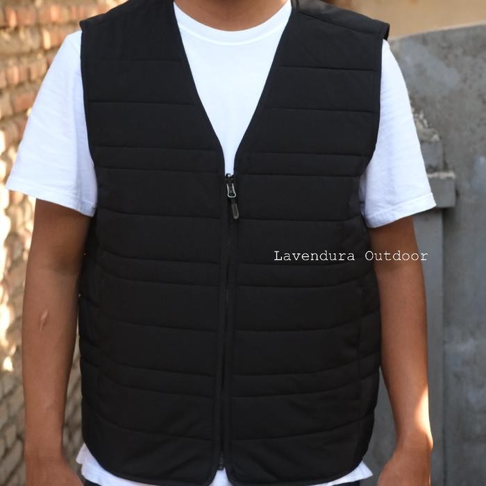 ASLI Mark Padding Vest Jacket Windproof Wateroof Mark Tbuc jacket gunung trecking mark vest wateroof