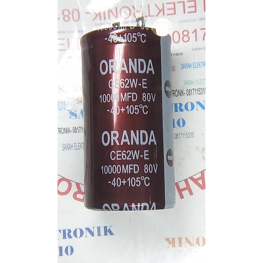 New Elco 10000/80 Oranda / Elco 10000uf/80v ORANDA