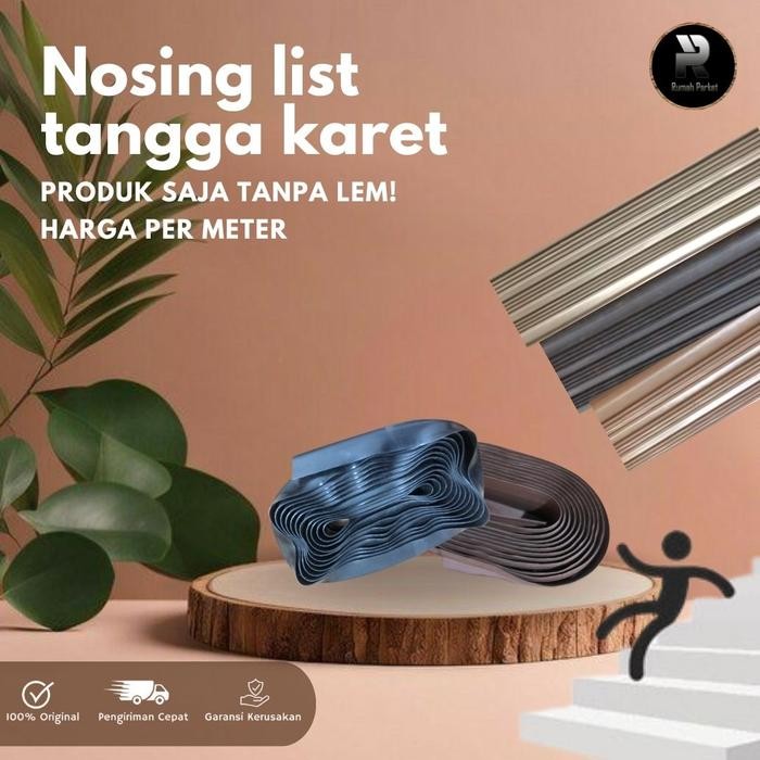

New Step Nosing List Tangga Karet