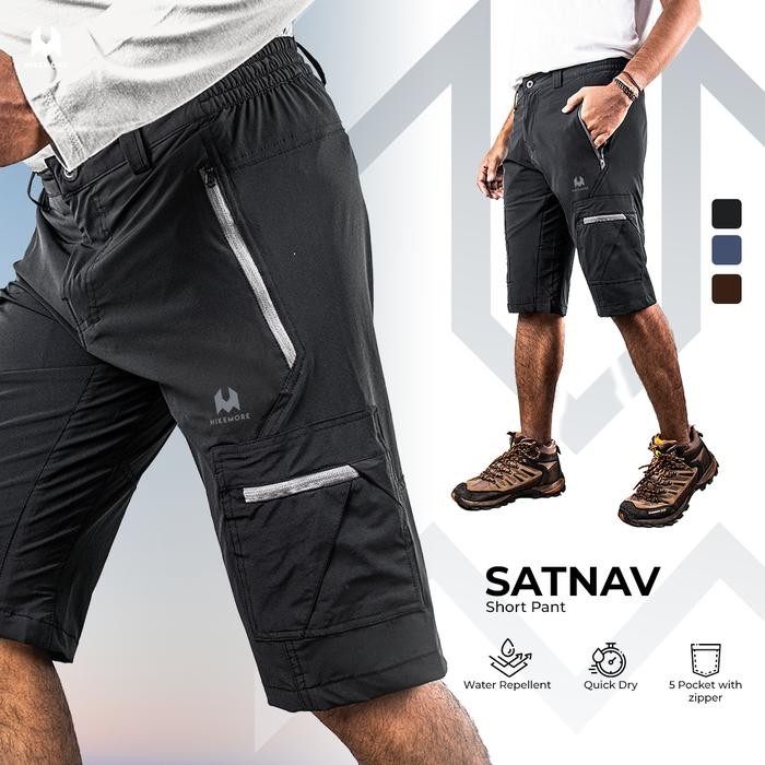 Eiger Sport - Celana Pendek Pria Cargo Quickdry Satnav