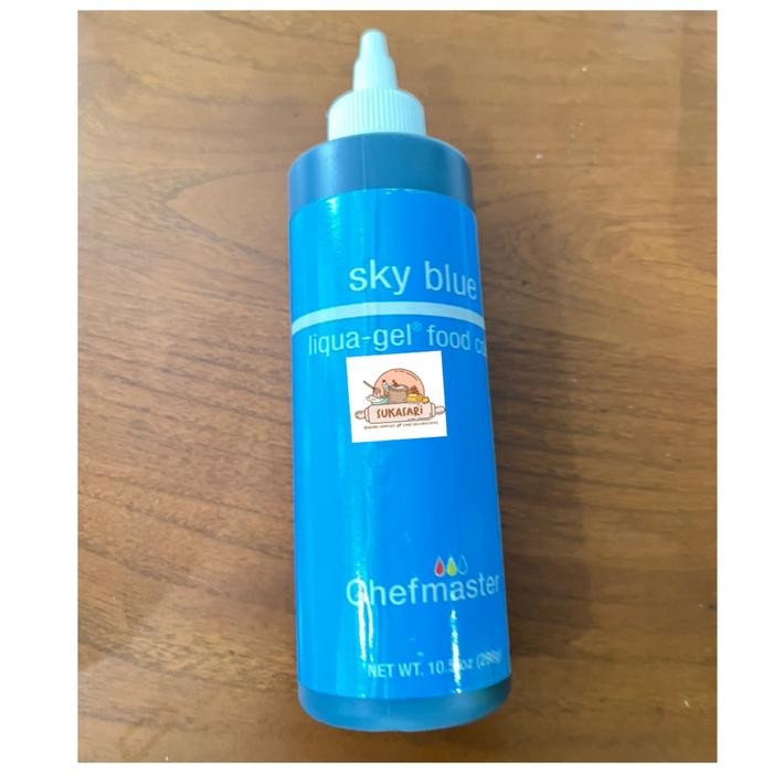 

Stok Baru Chefmaster Sky blue biru muda 10.5oz 298gr icing color pewarna makanan