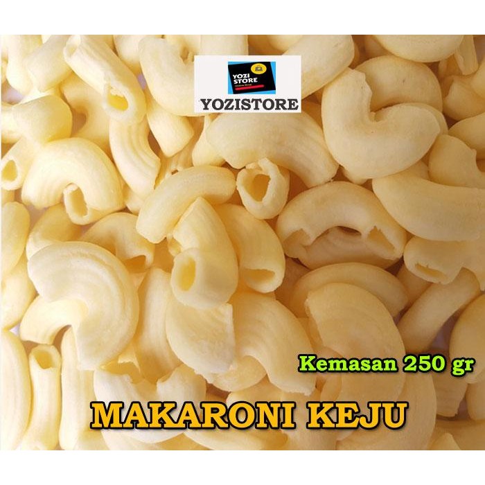 

Pilihan- Makaroni Keju Kraft Cheddar Spesial Home Made Yozistore Kemasan 250 Gram Food