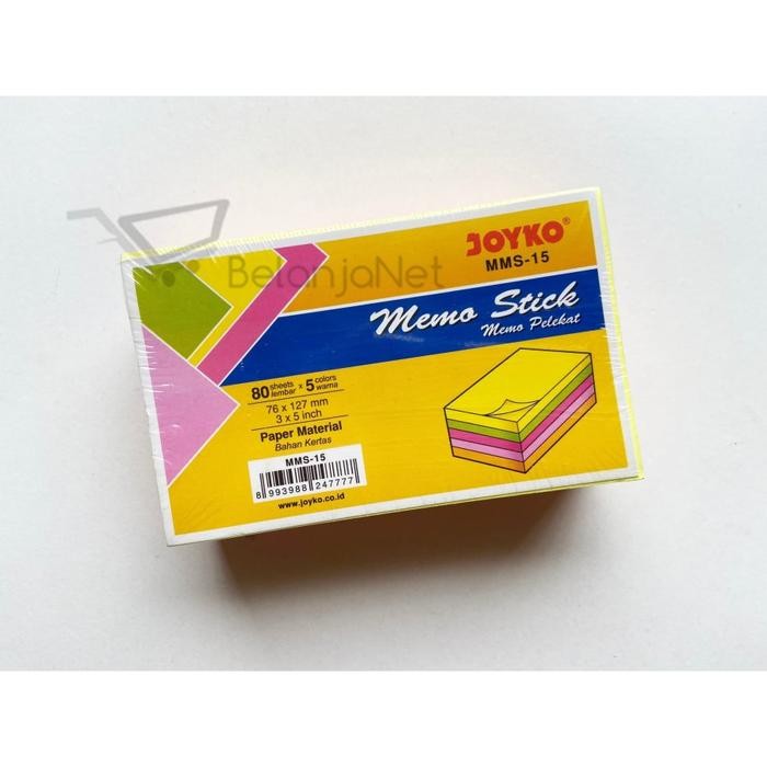 

Memo Stick Memo Tempel Memo Pelekat Joyko MMS-15