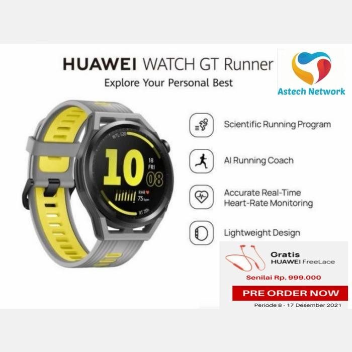 HUAWEI WATCH GT RUNNER GARANSI RESMI