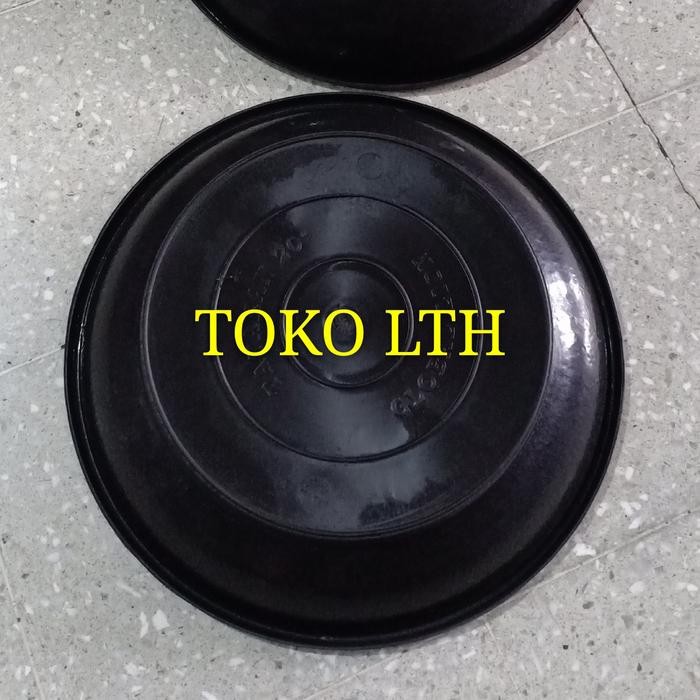 TATAKAN POT BUNGA 40 CM HITAM / ALAS POT TANAMAN 40