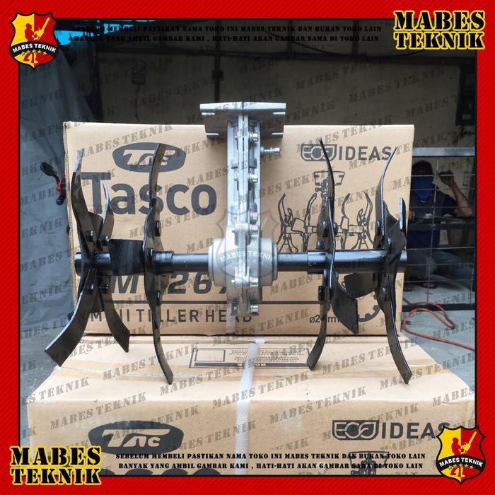 MINI TILLER TASCO TMT-267C - MINI TRAKTOR TMT 267 CAKAR - AS BINTANG 7